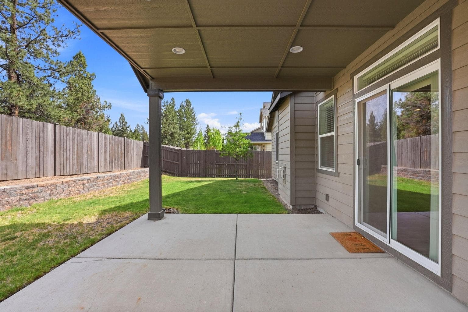 Backyard Covered Patio
