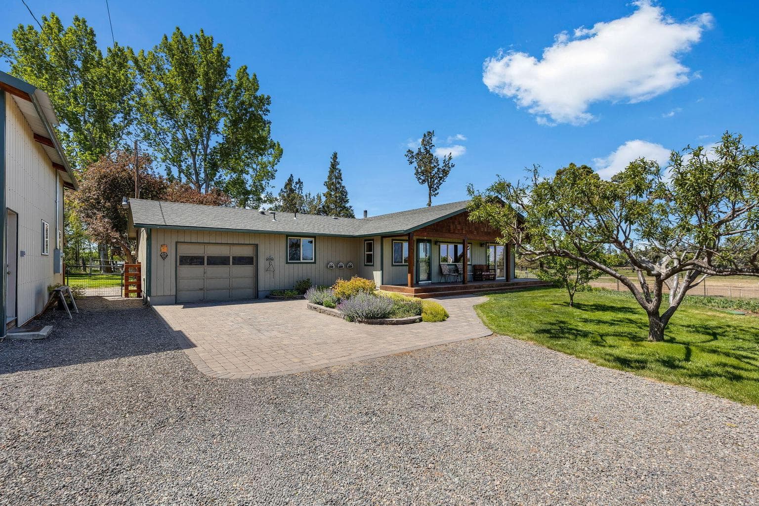 Central Oregon living on 3.09 peaceful irrigated acres.