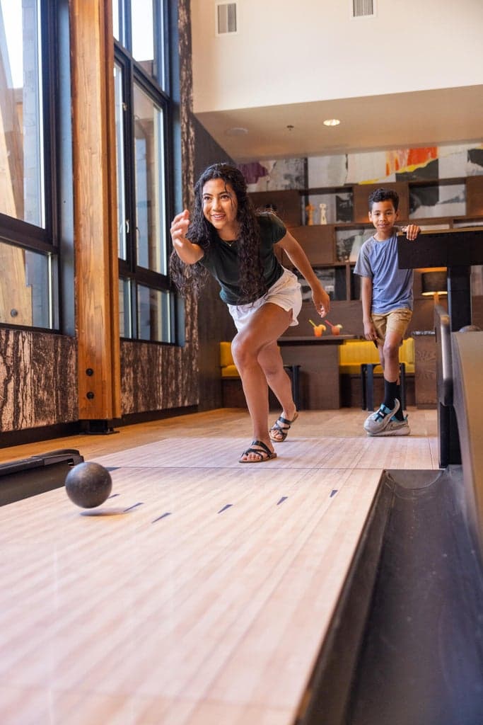 Duck Pin Bowling at Forest House