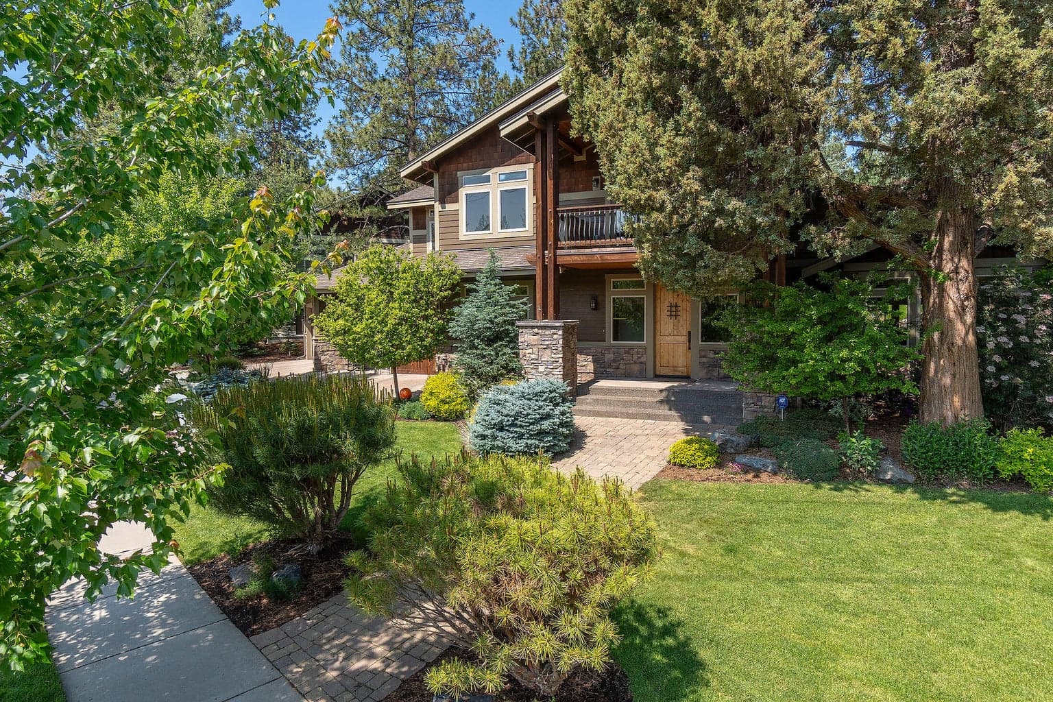 Stunning landscaping