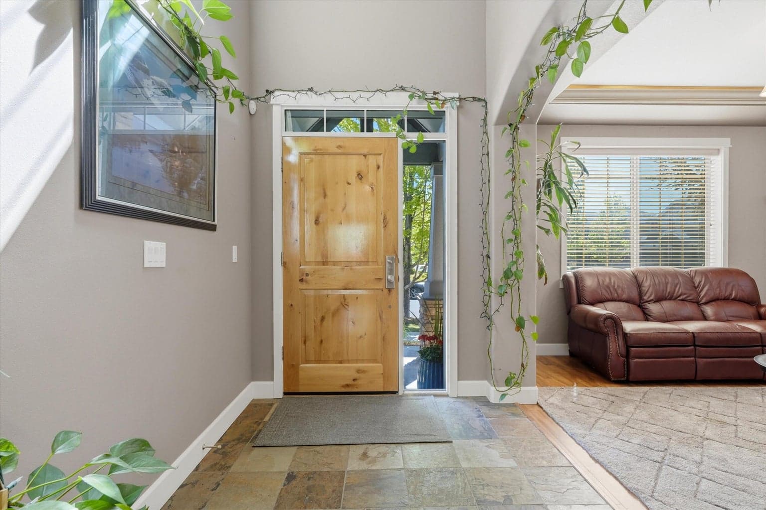 Front Entry, foyer to the right.