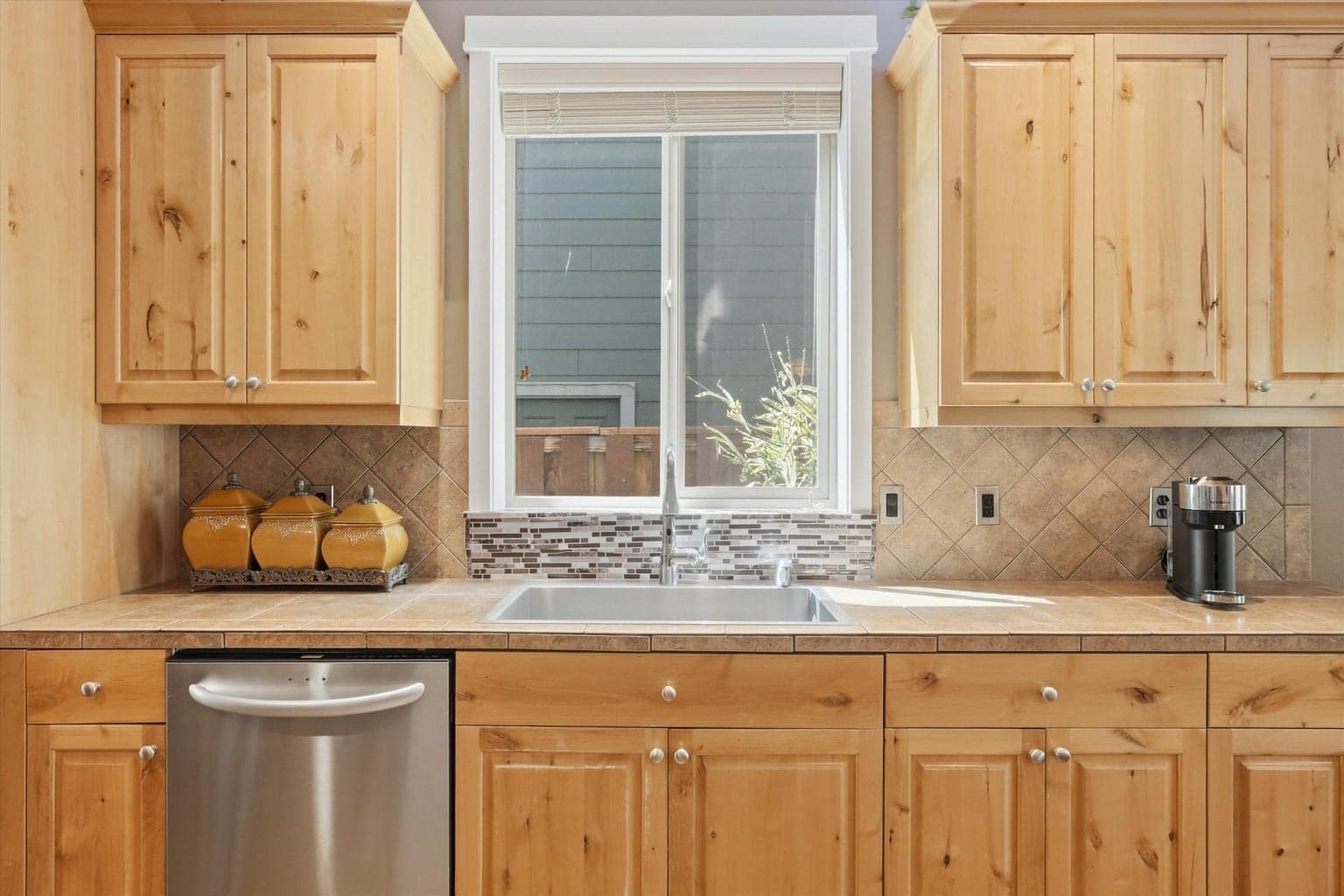 Ample counter space and storage