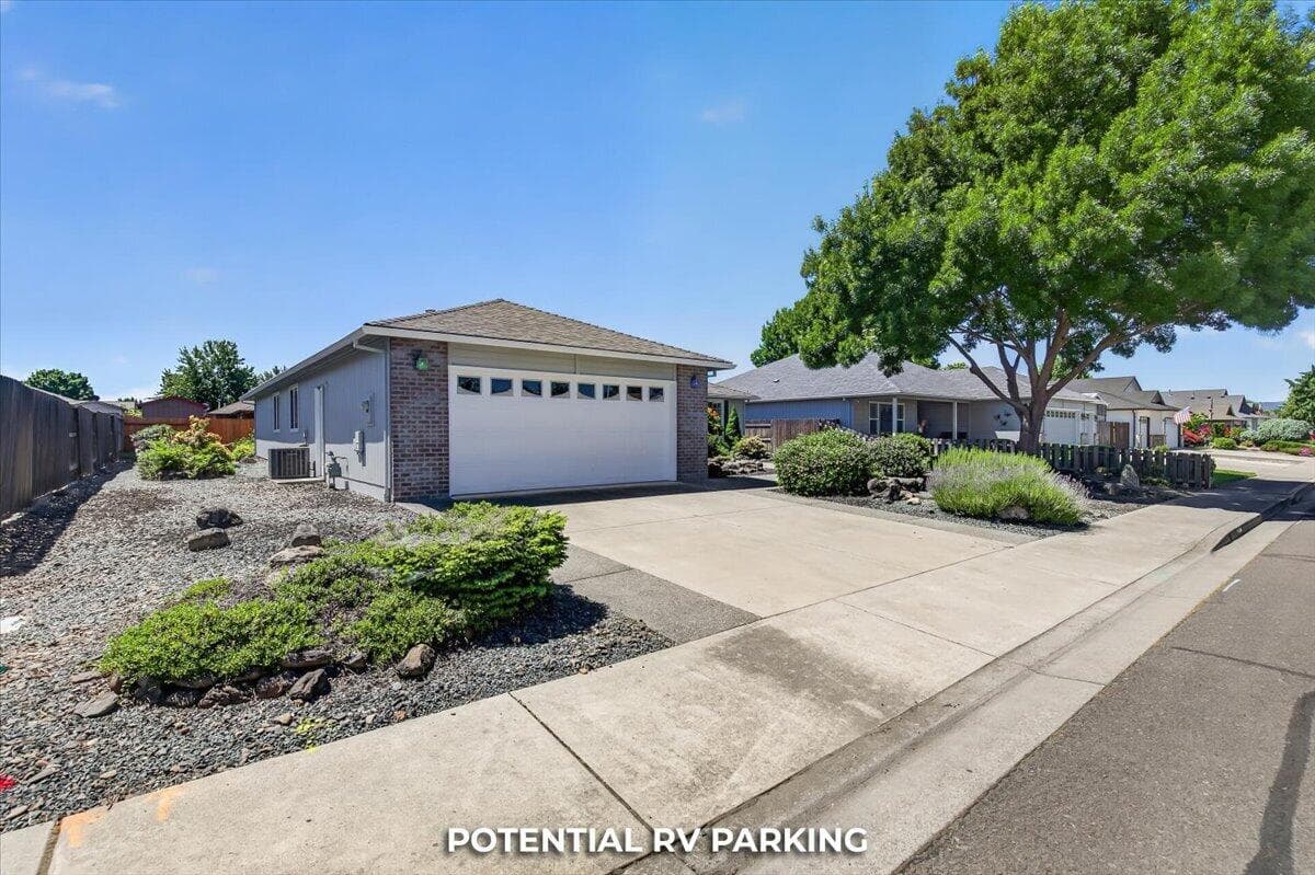 Nice size lot with potential for RV Parking