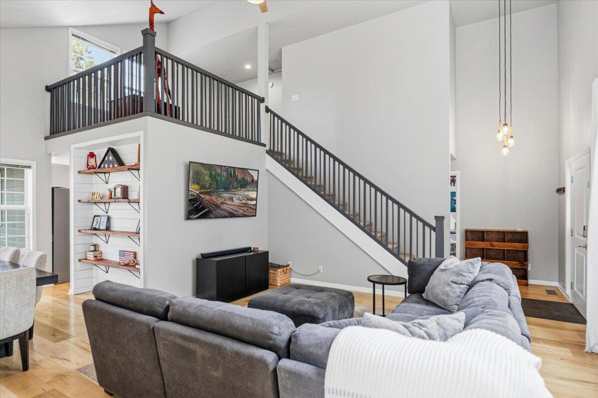 Thoughtfully refreshed interiors blend modern comfort with inviting character throughout.