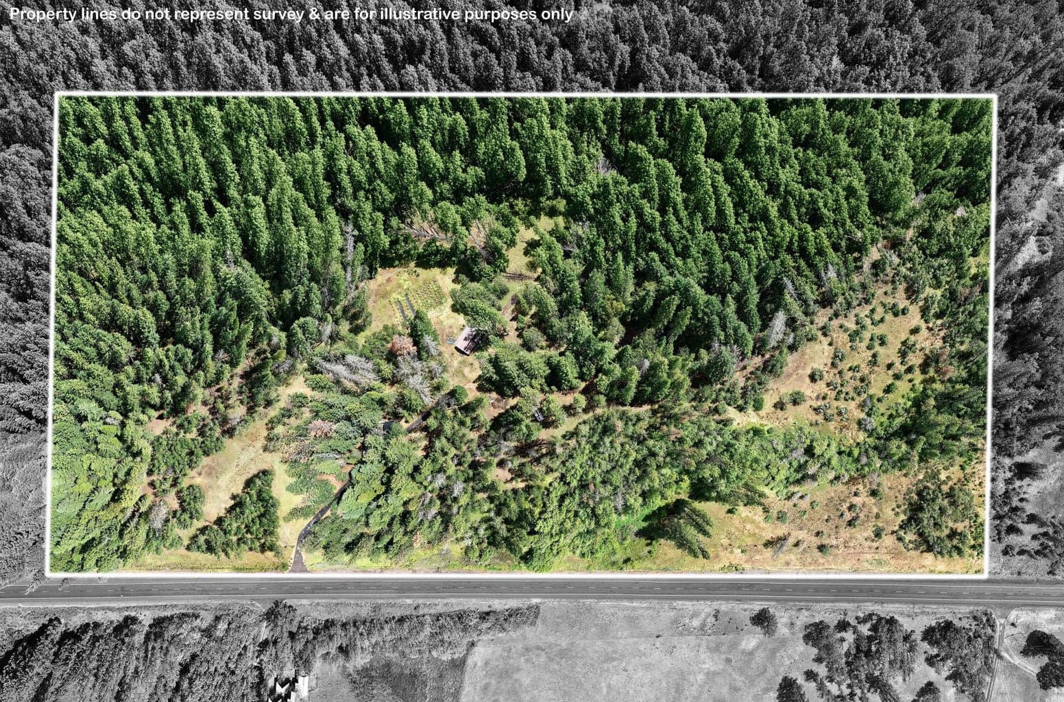Property lines are approx. and for illustrative purposes only.