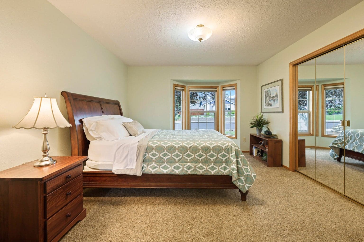 Primary bedroom on the main floor