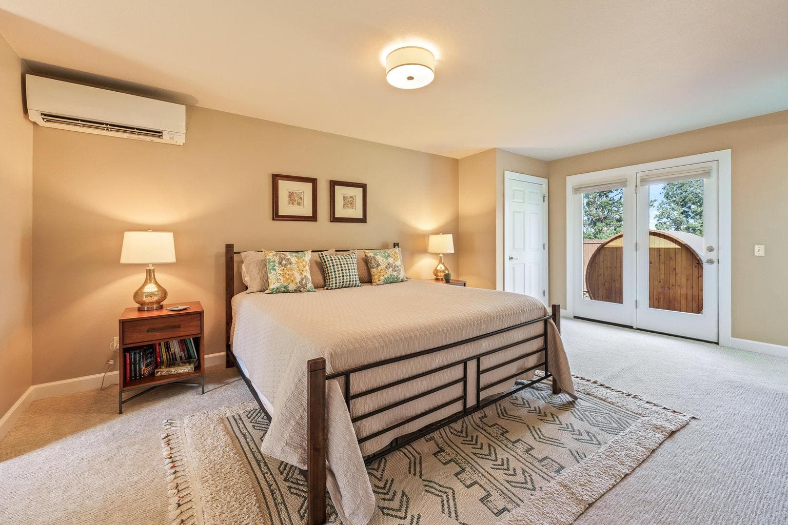 Primary bedroom suite