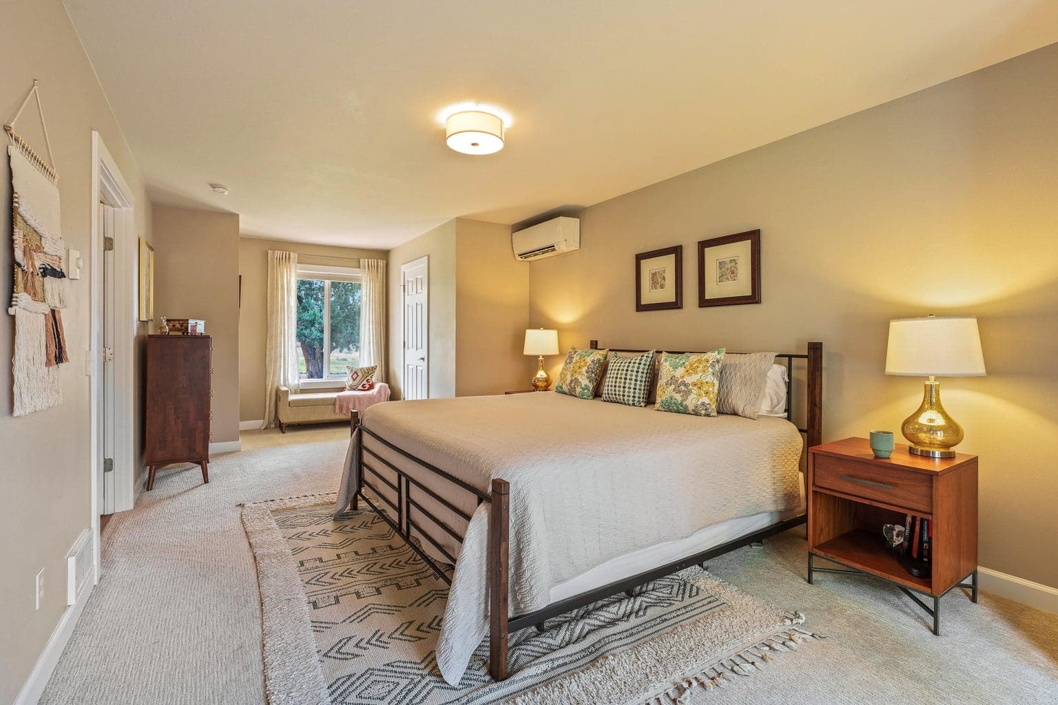 Primary bedroom suite