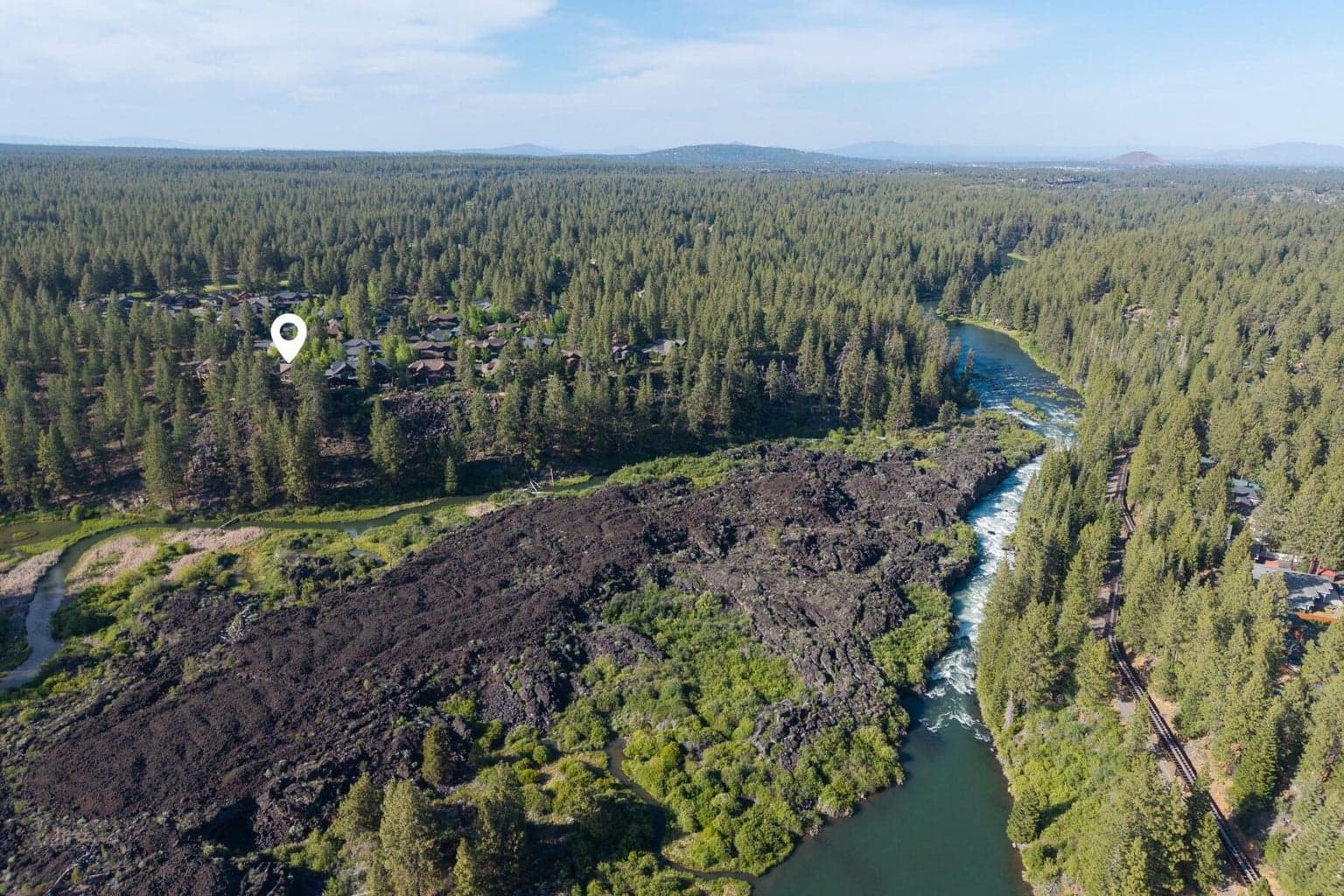 The Deschutes River Trail is right outside your door for some of the best walks