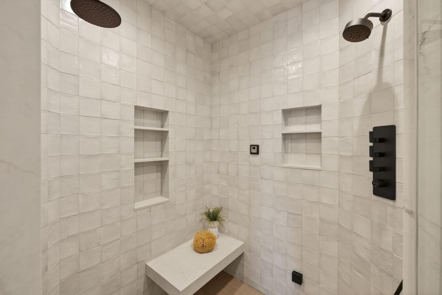 New Steam Shower & Dual Heads