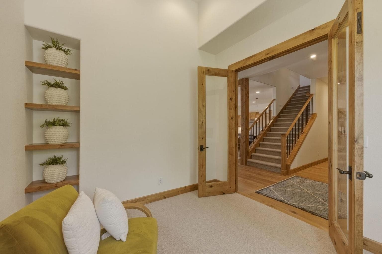 Beautiful glass french doors