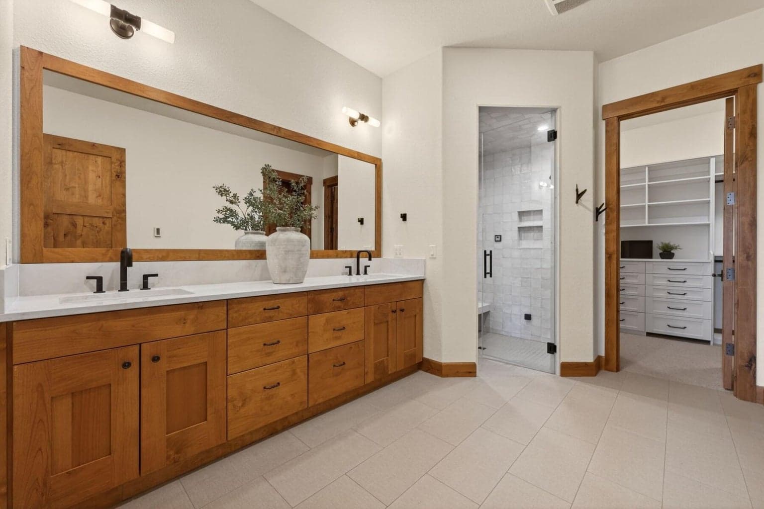 Primary Bath Suite - New built in closets