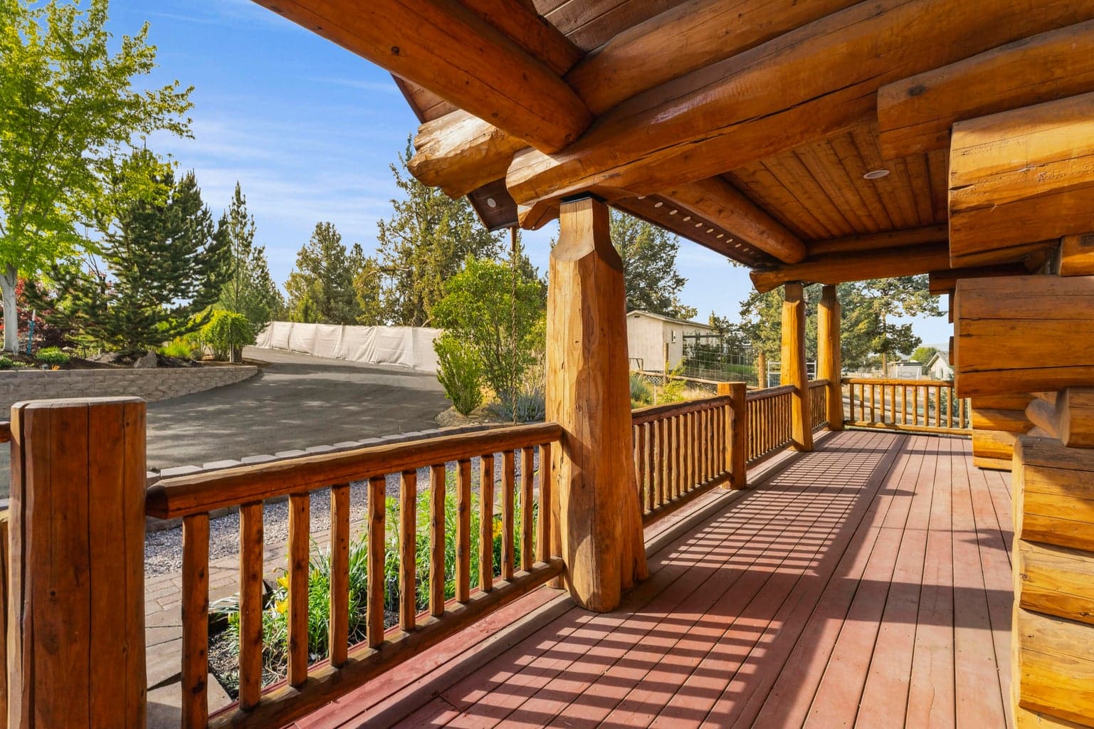 Front deck
