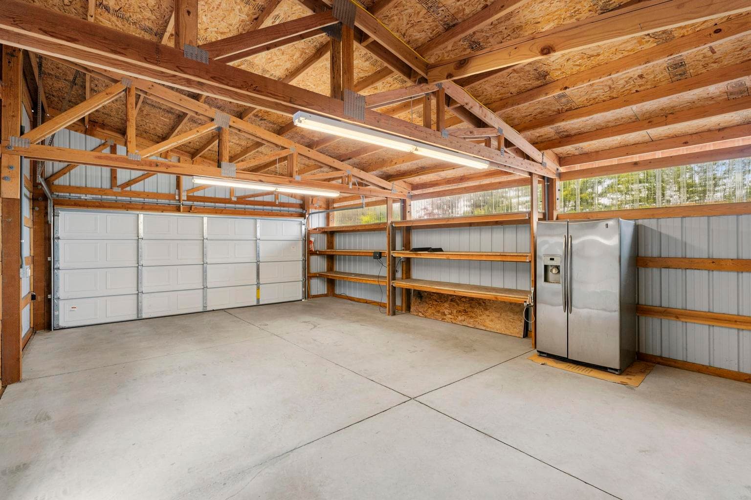 Inside 2nd garage