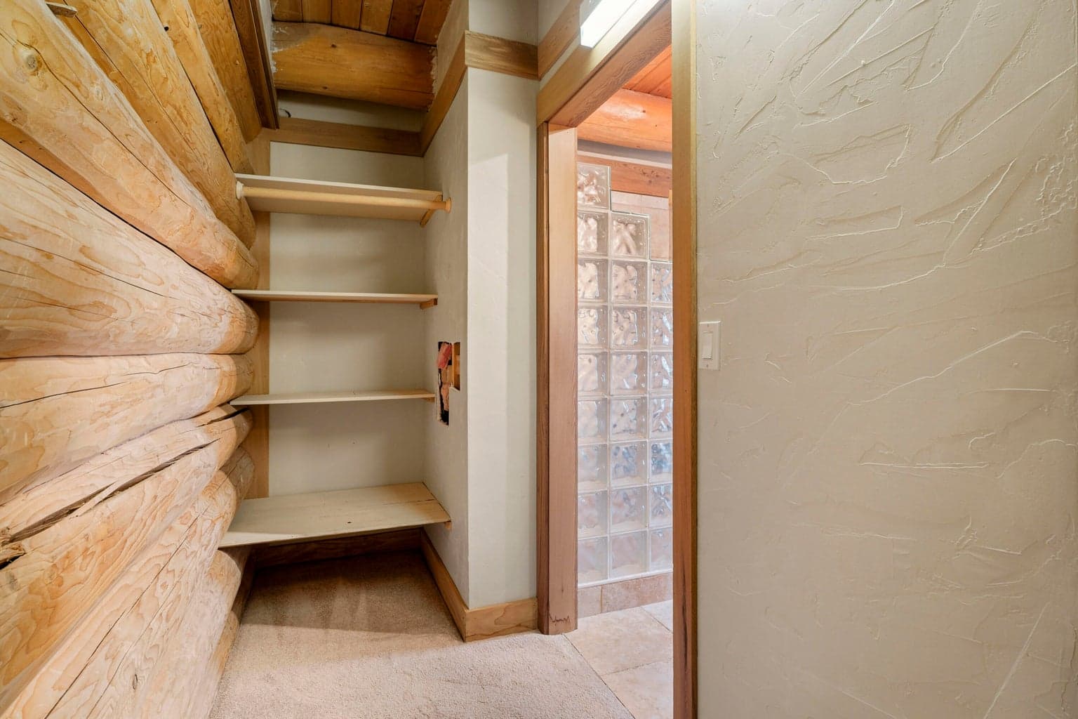 Primary walk in closet