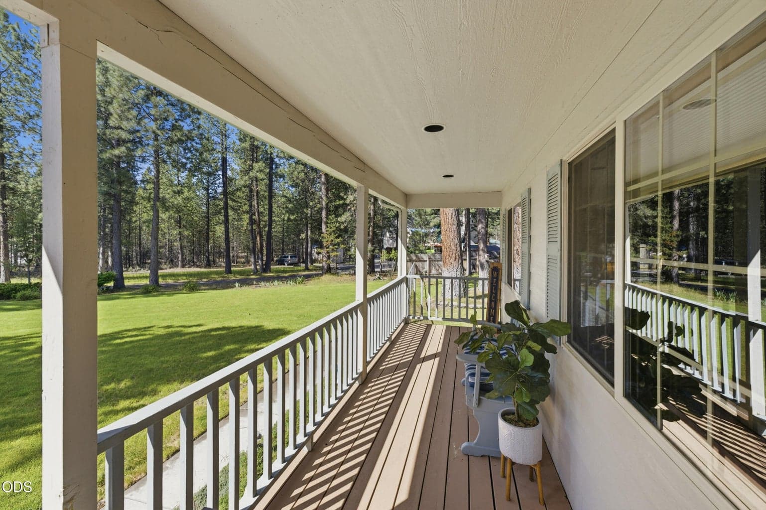 Nice Covered Front Porch