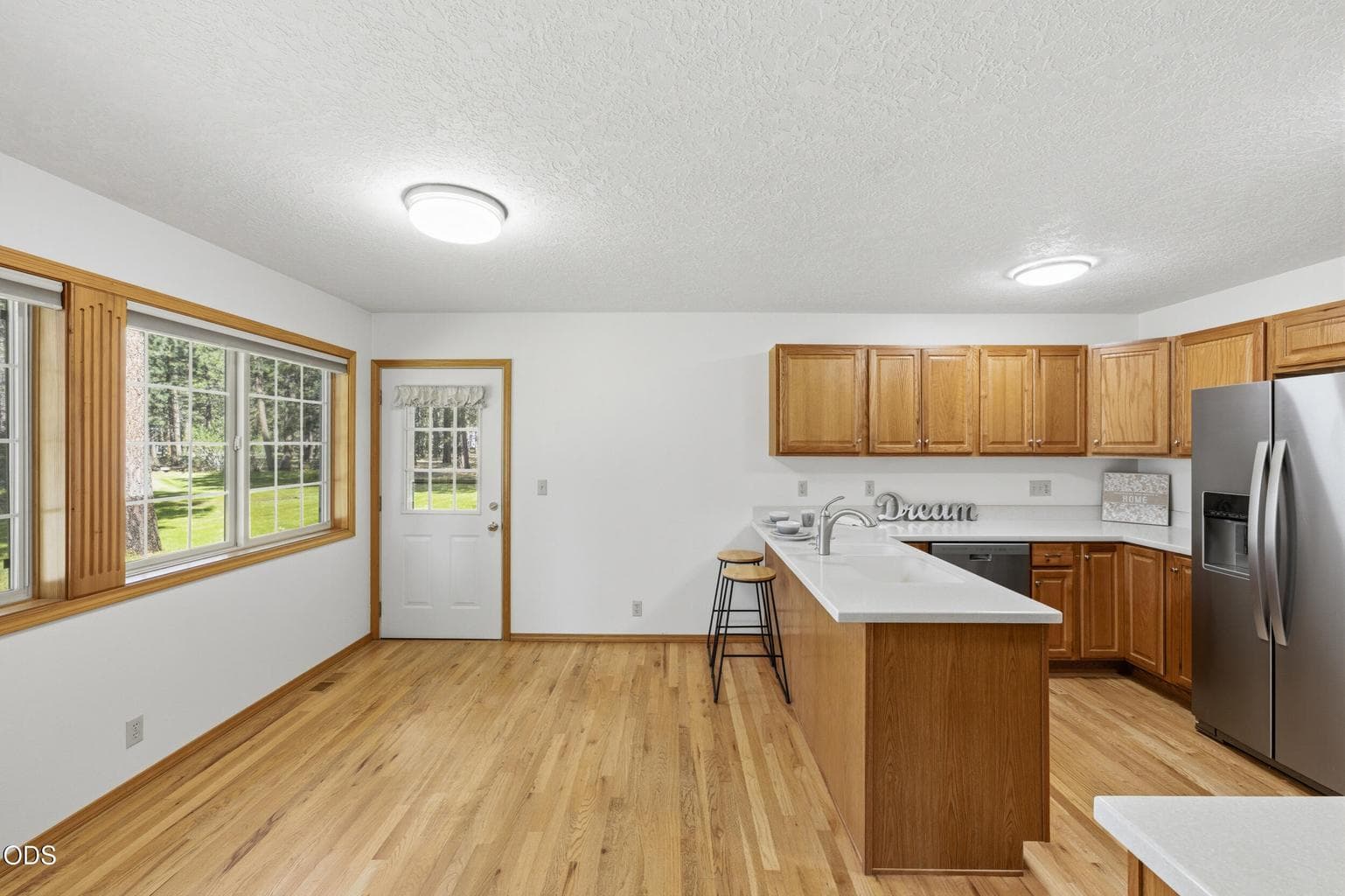 Kitchen and Dining Area- Access to the Back Deck-Great For Entertaining