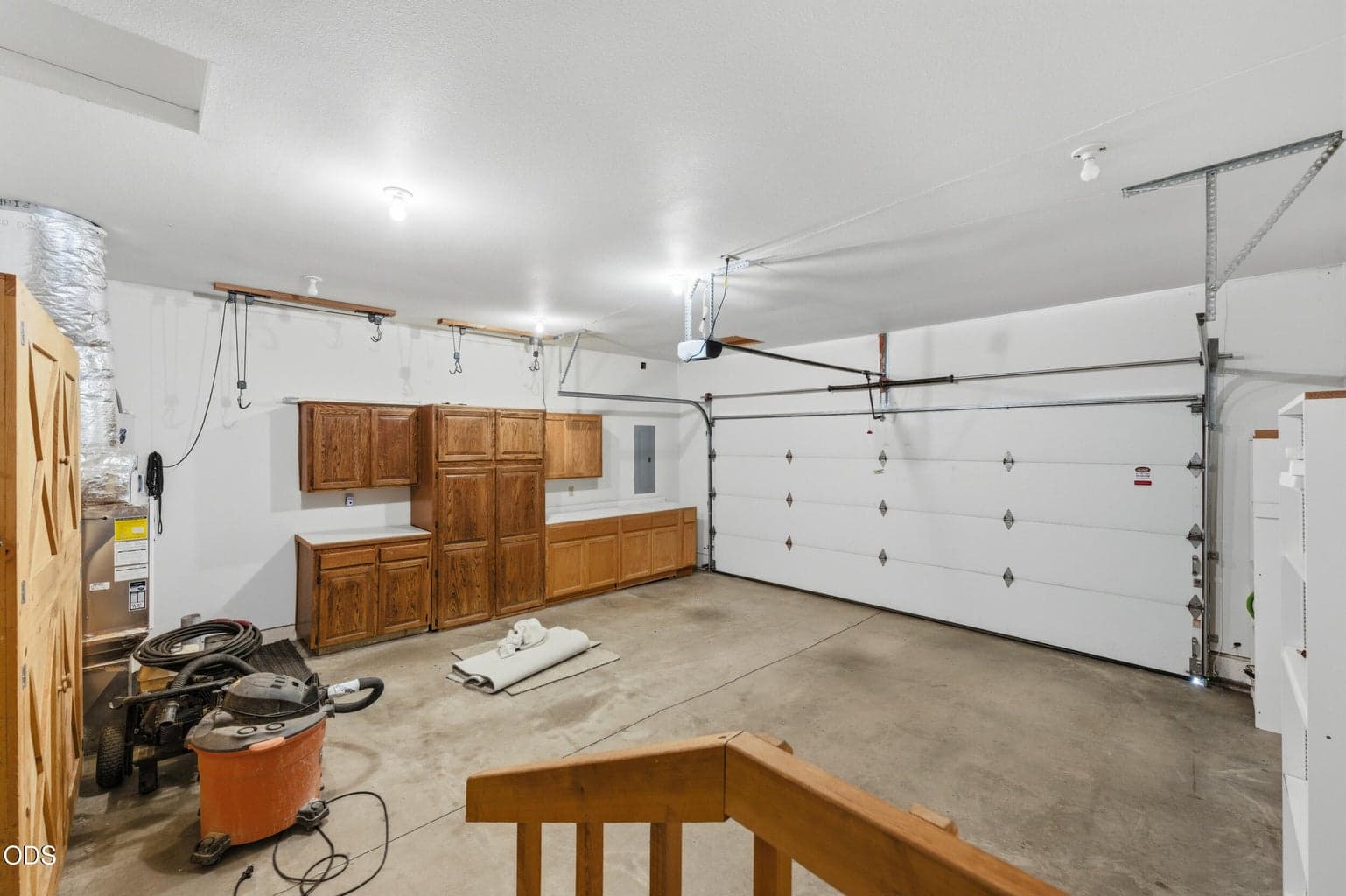 Attached 2 Car Garage with Storage