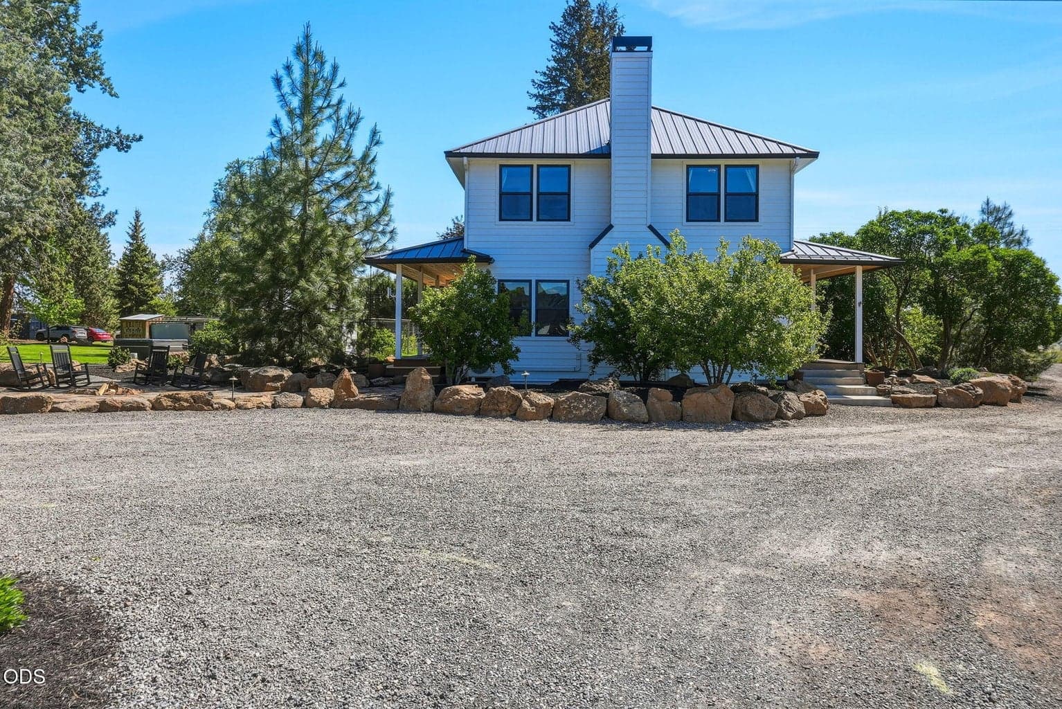 Plenty of parking around the house.