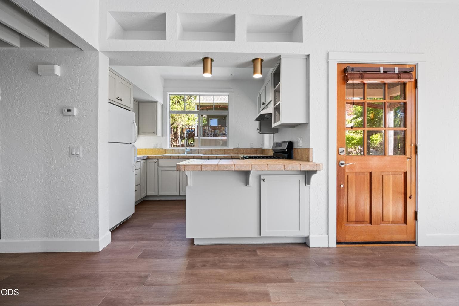 Inside View of Kitchen from Living Room