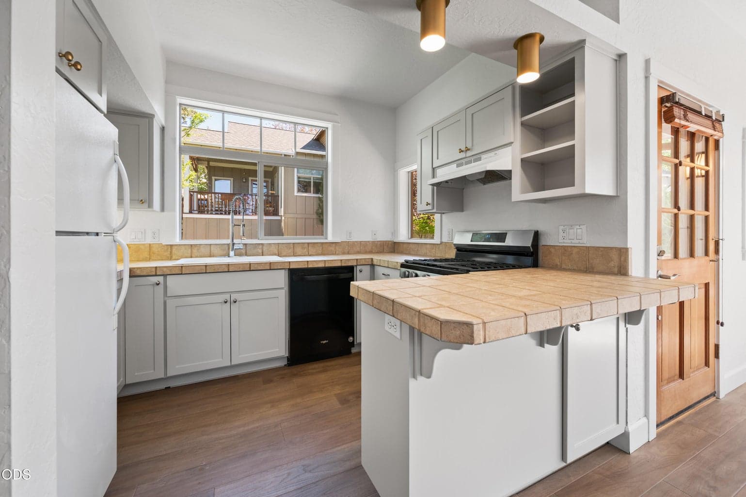 Inside View of Kitchen from Living Room