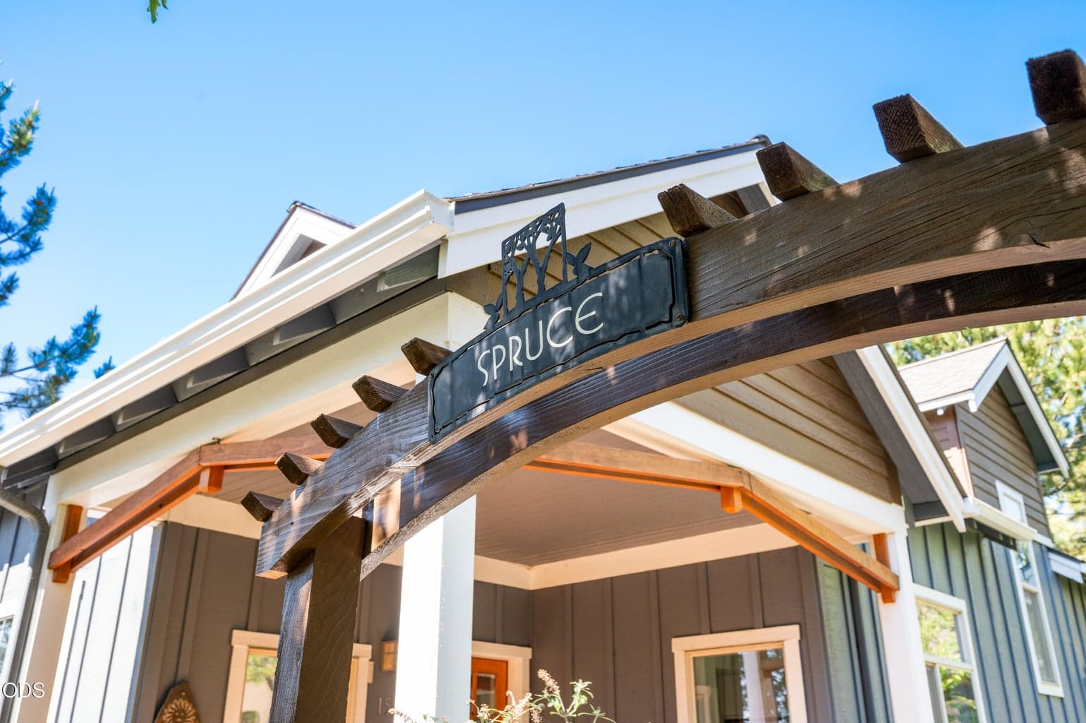 This Bungalow is called "Spruce"