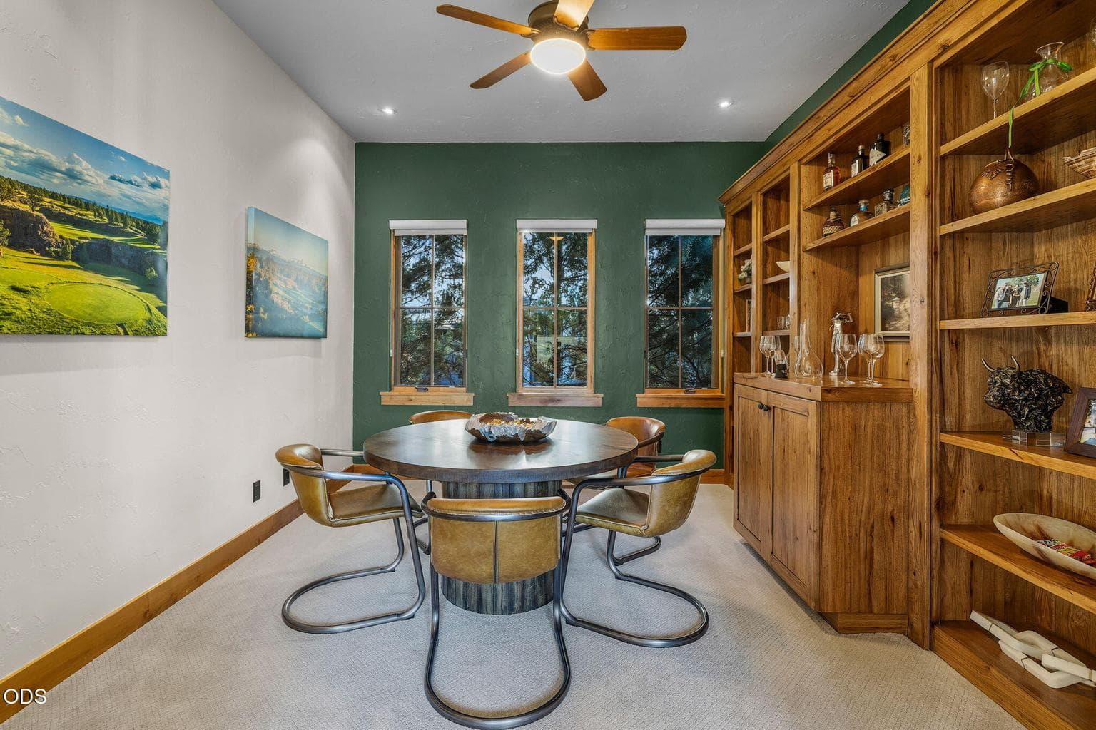 Game room or Tasting room. You name it! This flex space can be an office or make it a den. Double slider pocket doors can close it off for complete privacy. Put a Murphy Bed or sofa sleeper in for a 5th potential bedroom.
