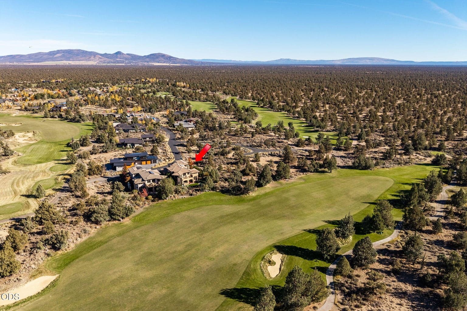 Looking toward the east and the rest of the resort.