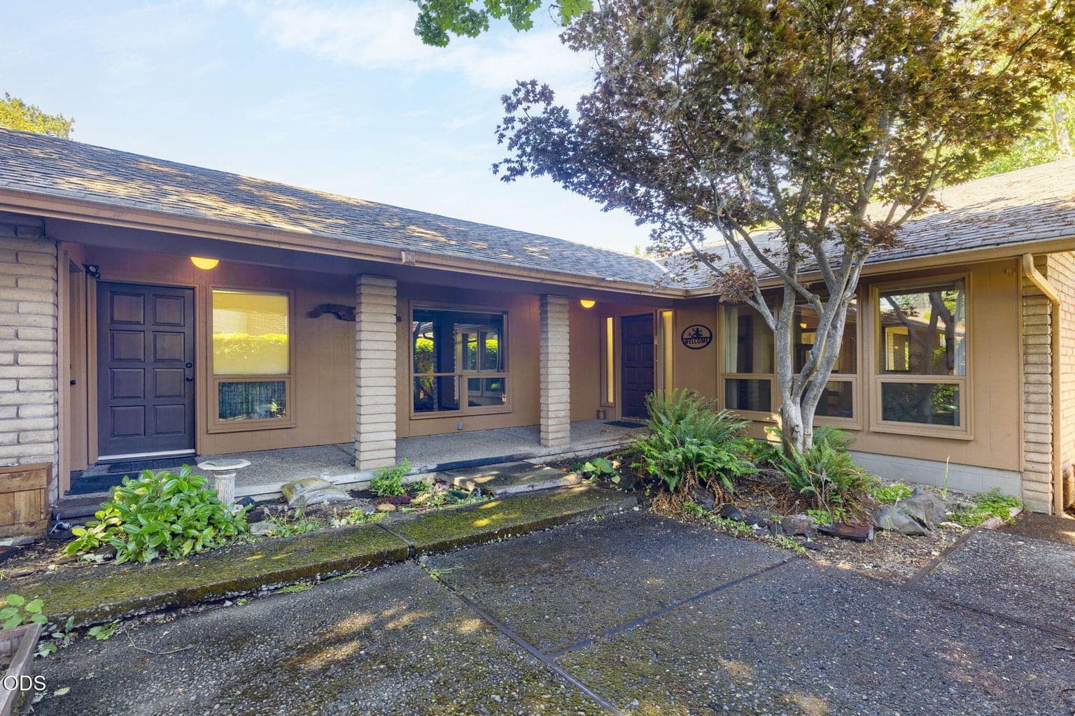 Front of home & patio