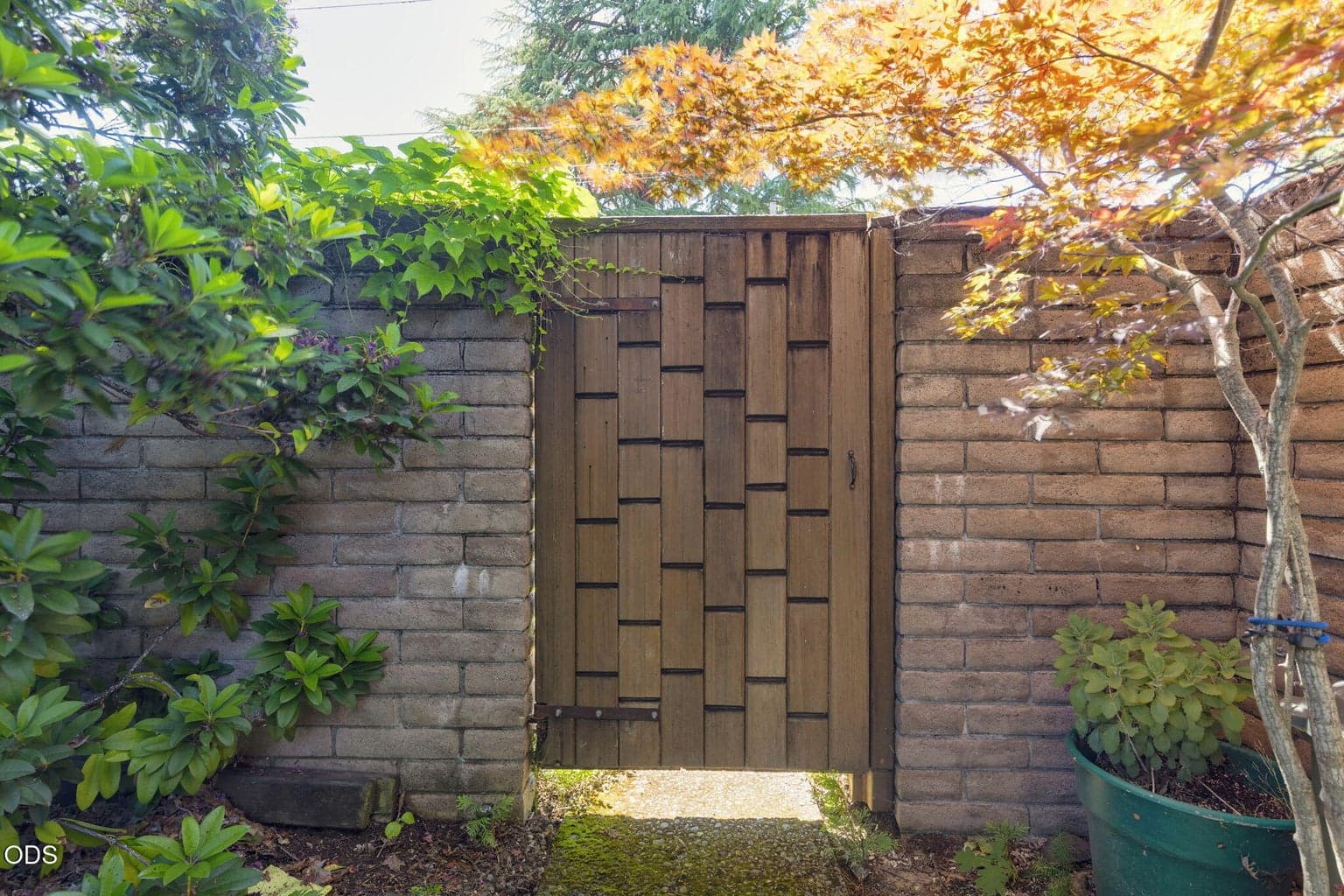 Custom wood carved door