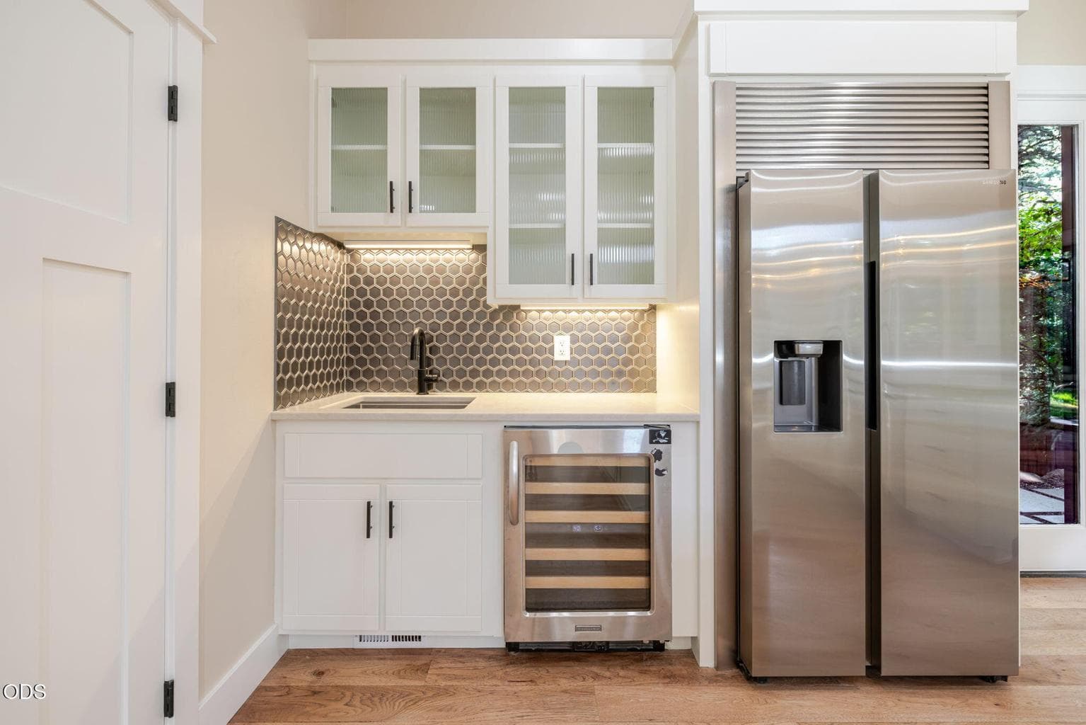 Beverage Cooler & Bar Sink