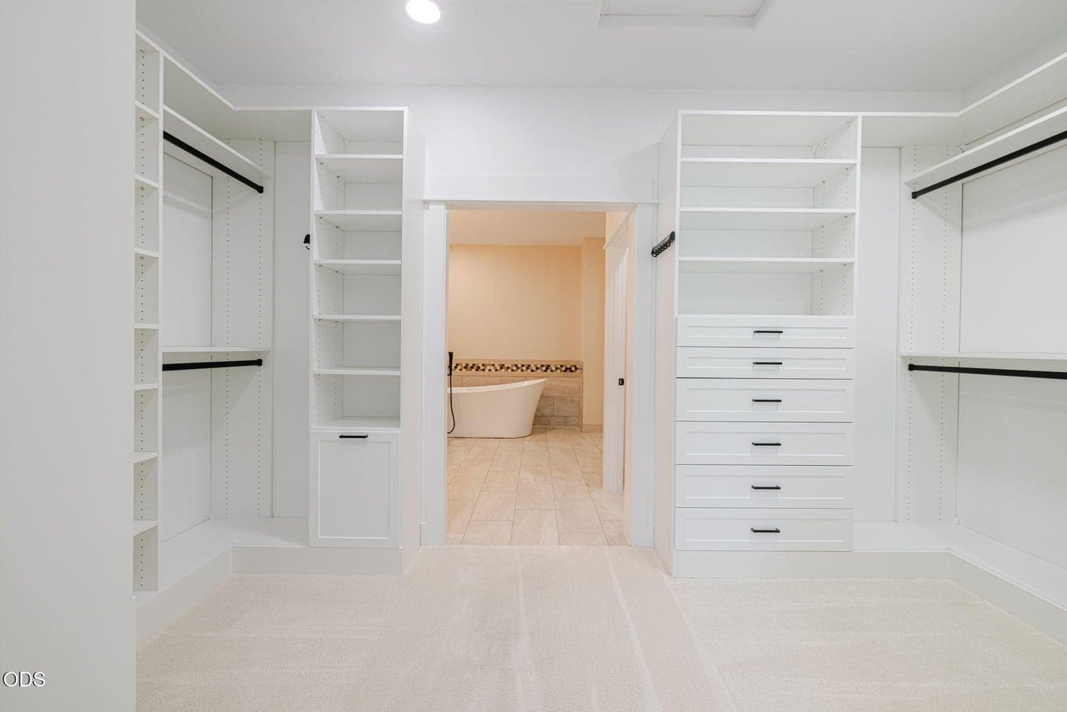 Large, New Primary Closet