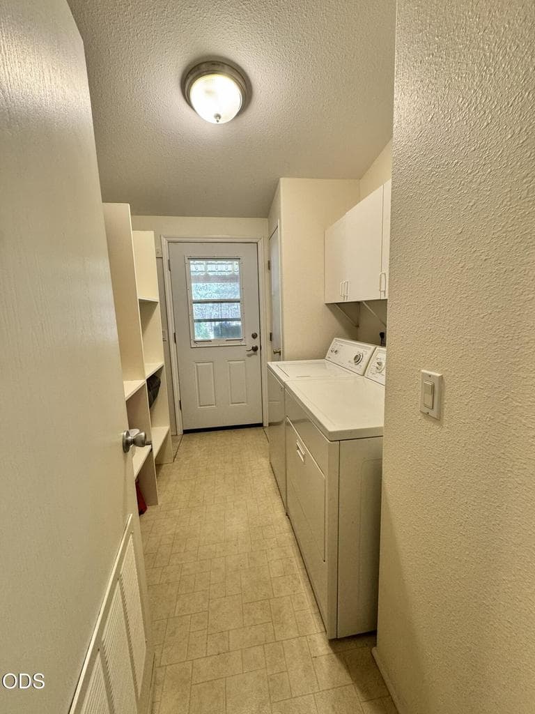 laundry + deck access