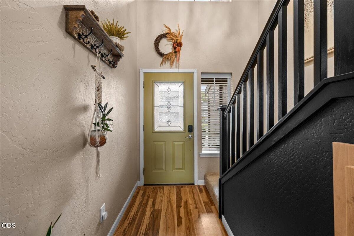 Entry hall and staircase