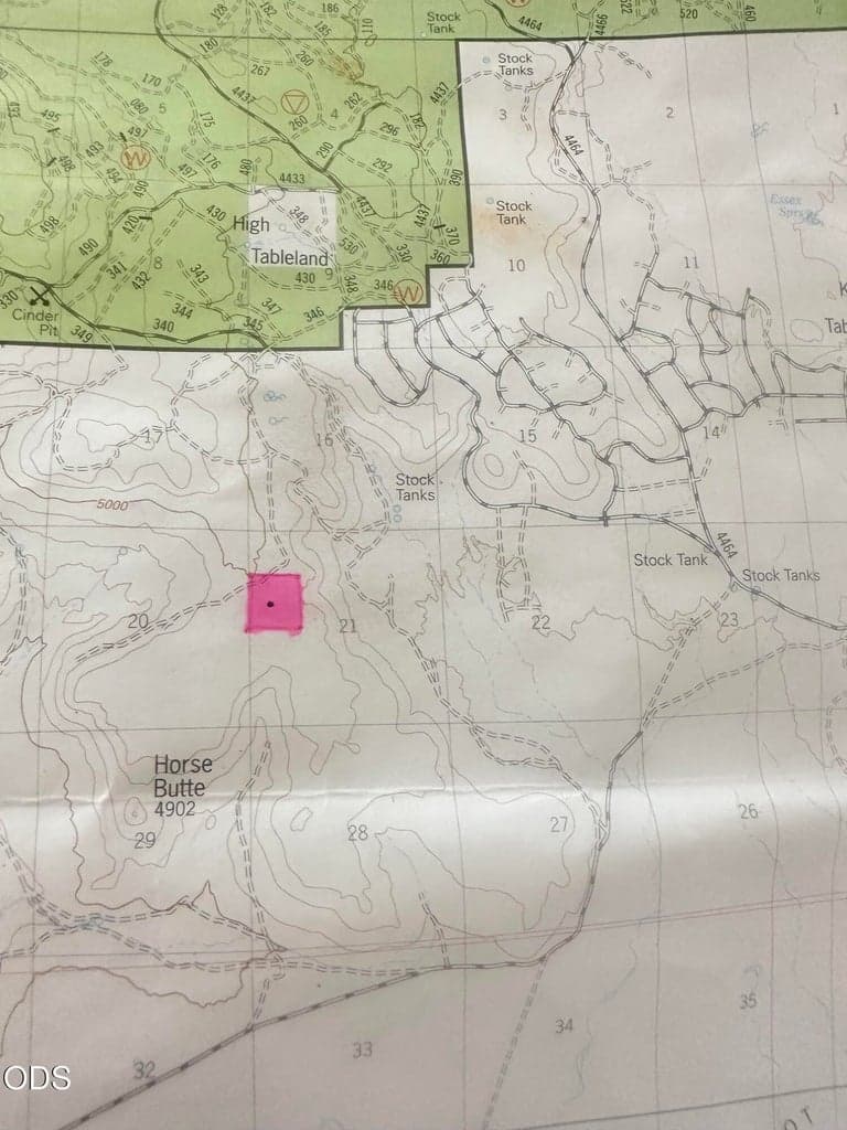 Forest Map, Rd 4433 See the remarks for the driving directions or use your OnX app. Forest Rd 4433. See listing remarks for the Longitude and Latitude. Township 35, Range 11, EWM, Section 21. SW 1/4 or the NW 1/4 of Section 21.