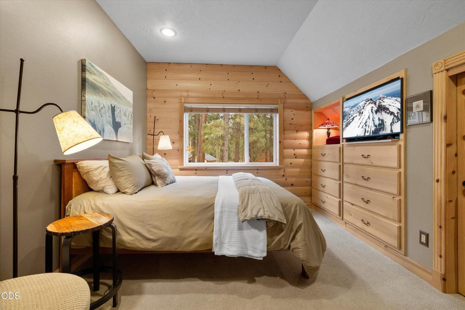 Bedroom 2 offers storage and built-in wardrobes and has plenty of space for furnishings.