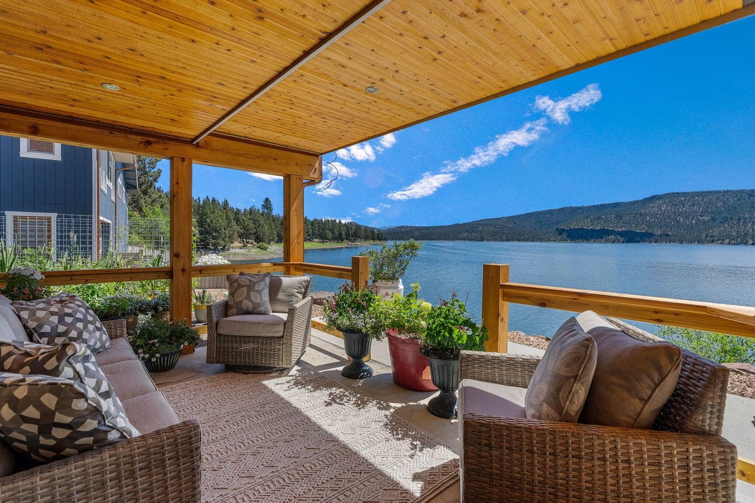 main house upper covered deck