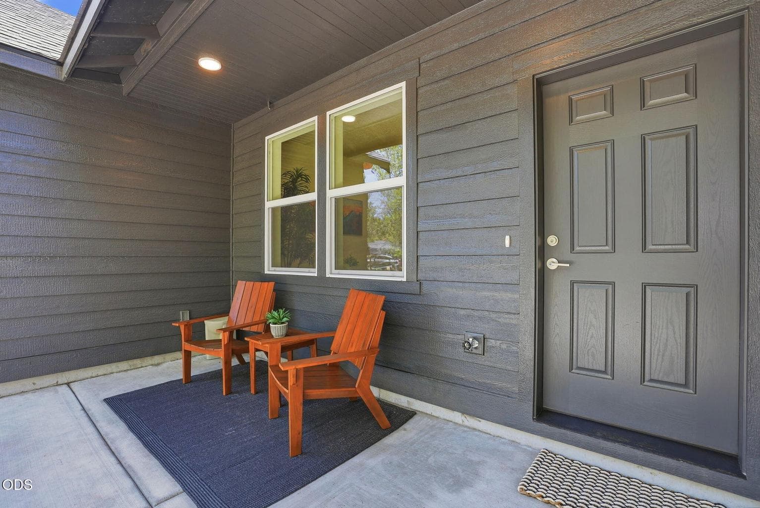 Covered front porch