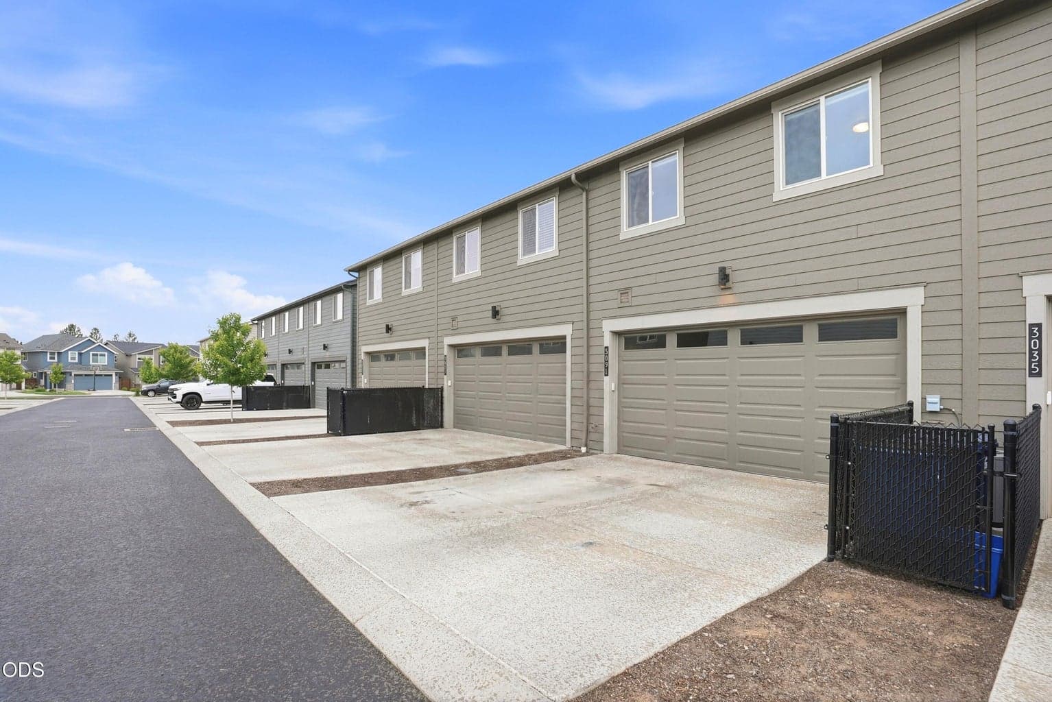 Garage in alley