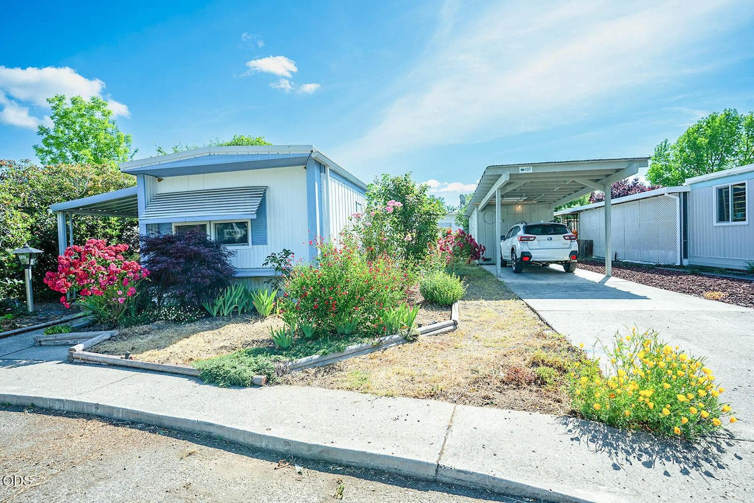 Beautiful curb appeal w/carport.
