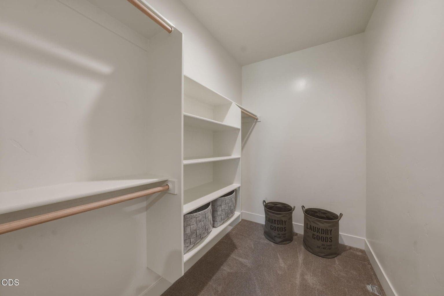 Primary closet