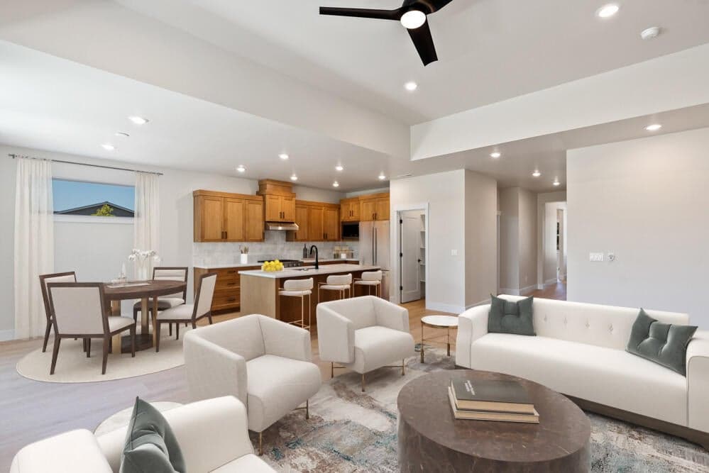 Rendering of like kind home. Surfaces and colors may vary. Home has been virtually staged.