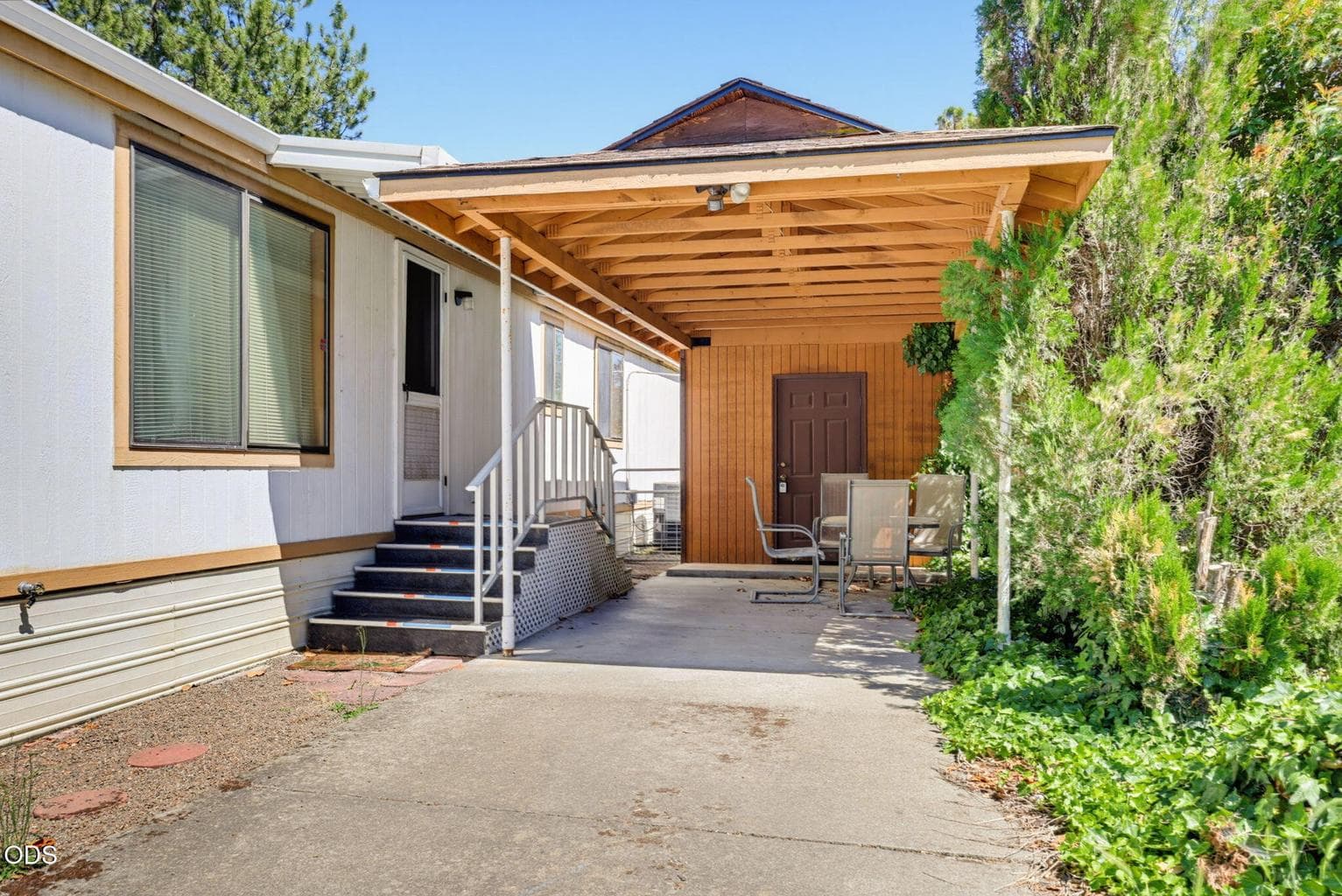 Carport - Rear Entrance