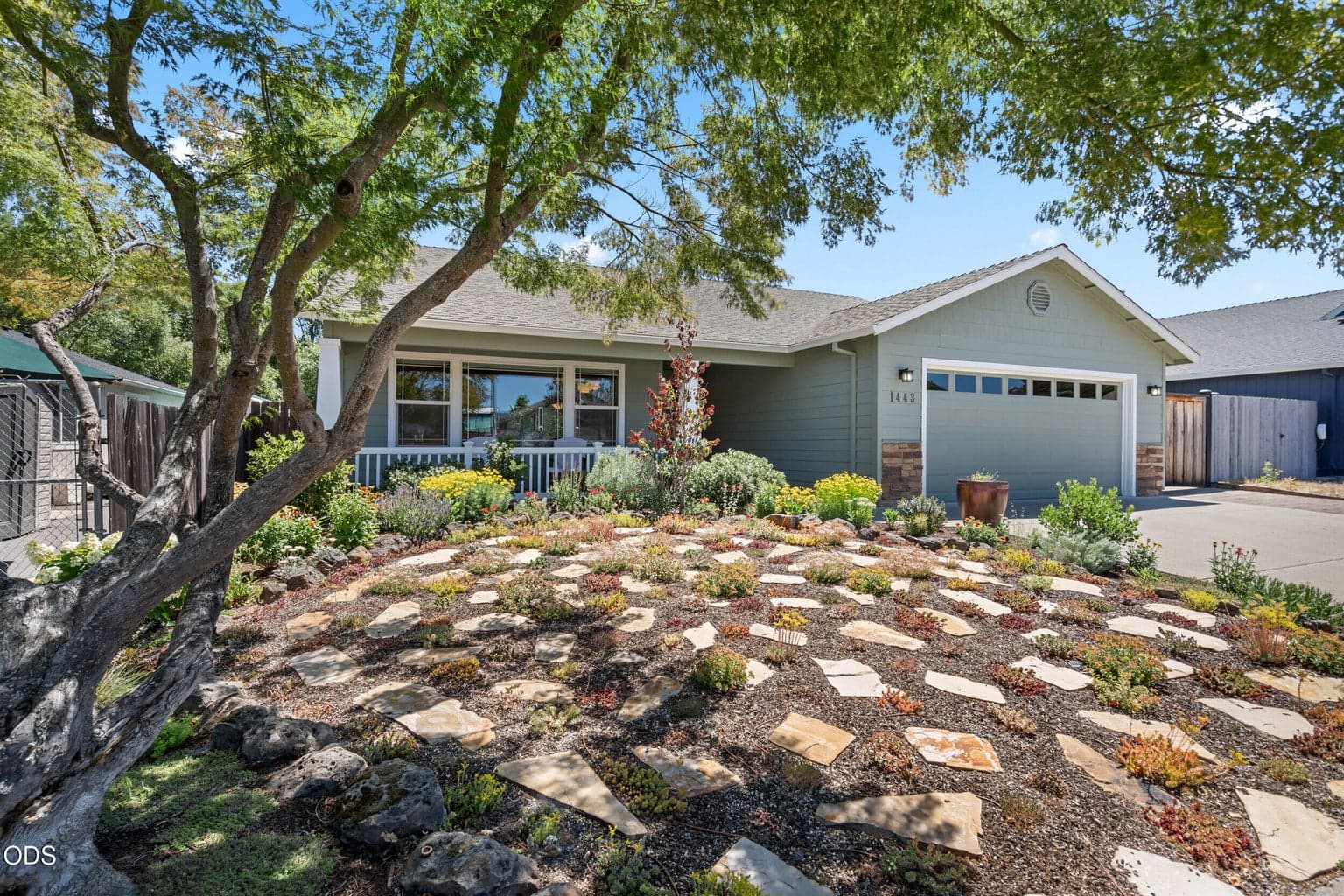Lovely low water/maintenance front yard