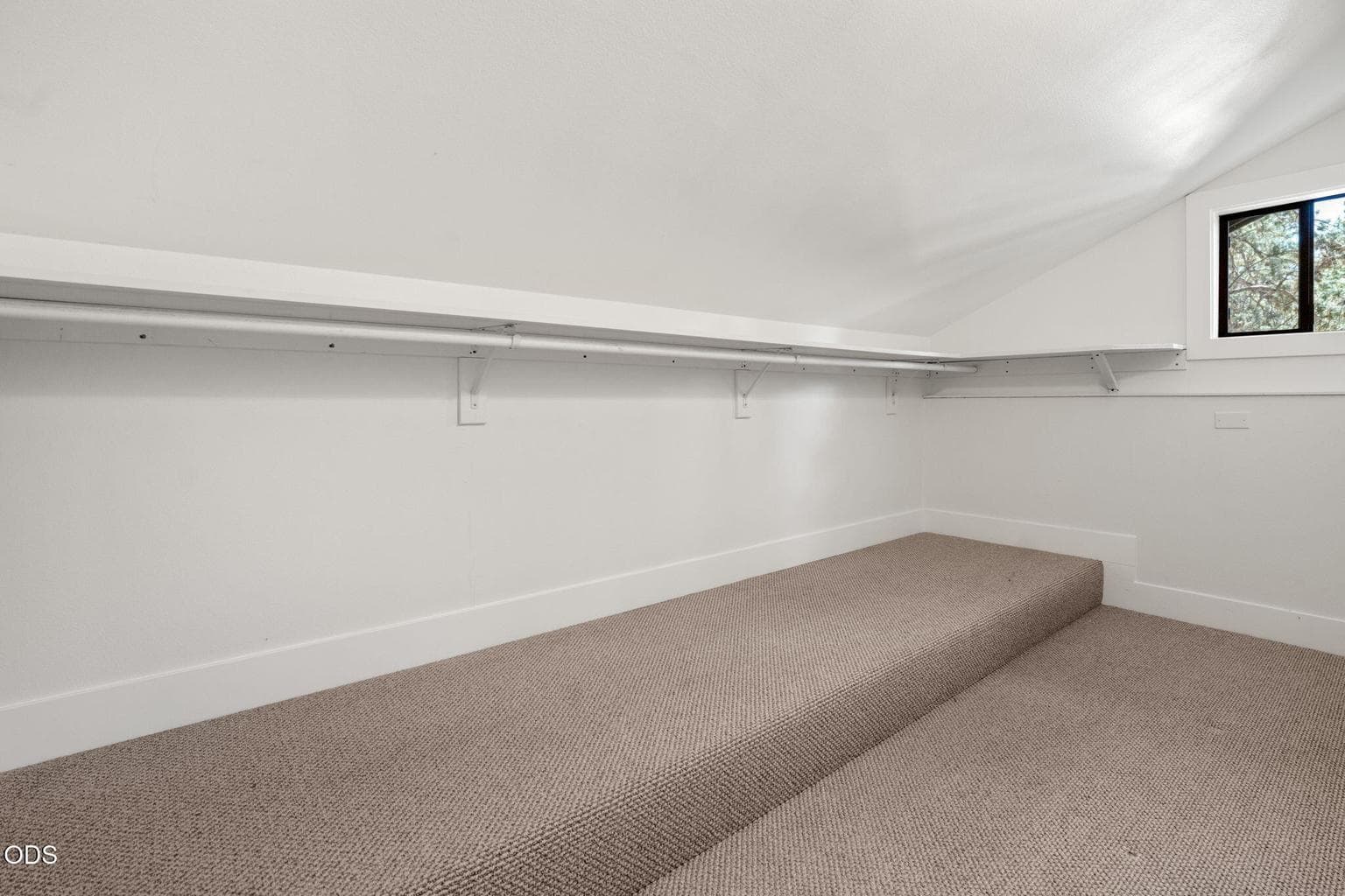 1 of 2 closets in the primary