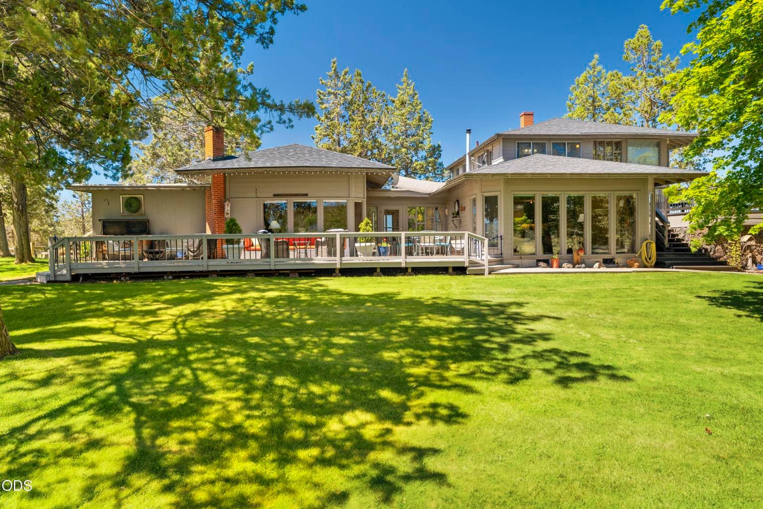 back view of home