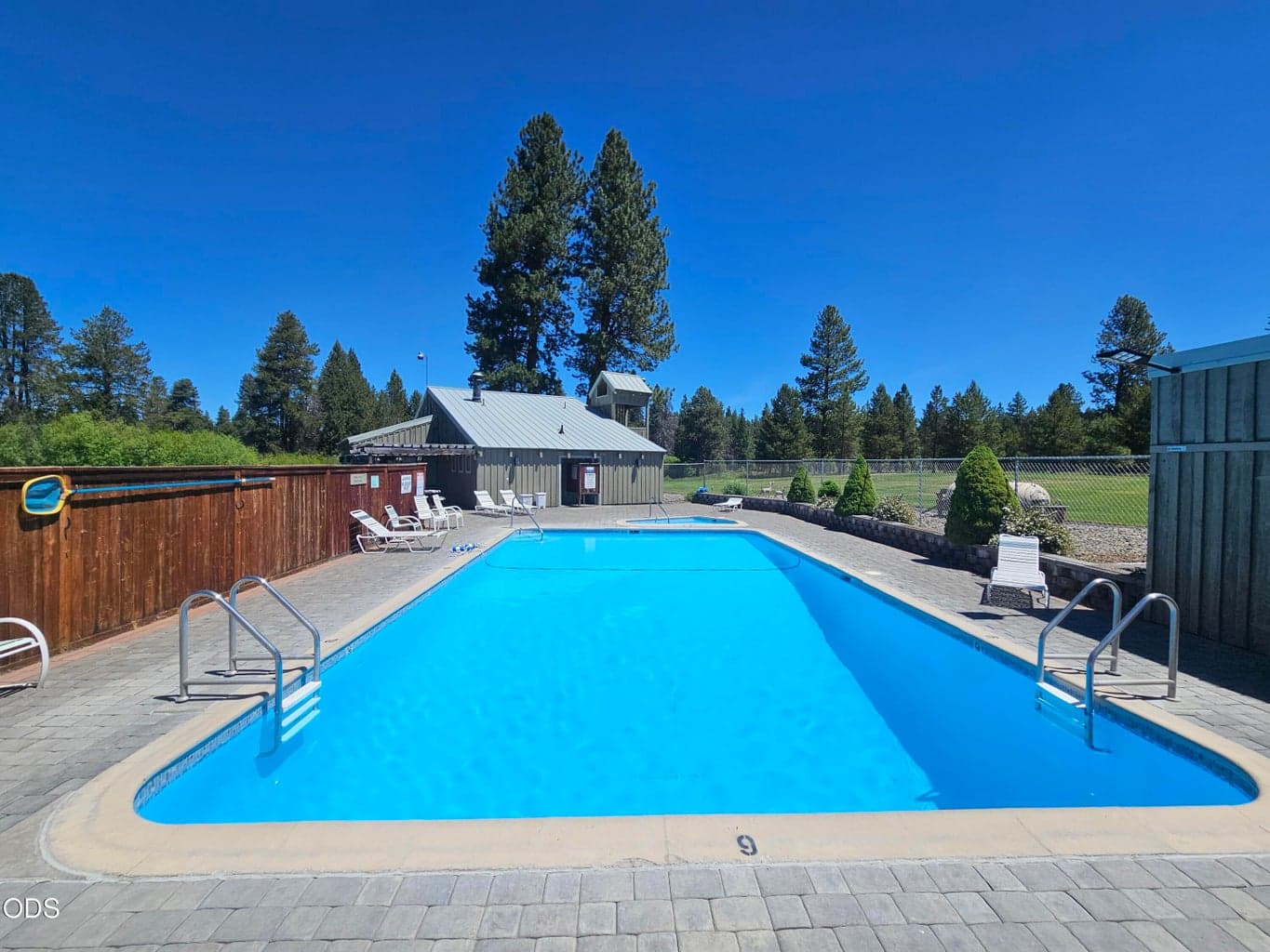 Community pool and hot tub