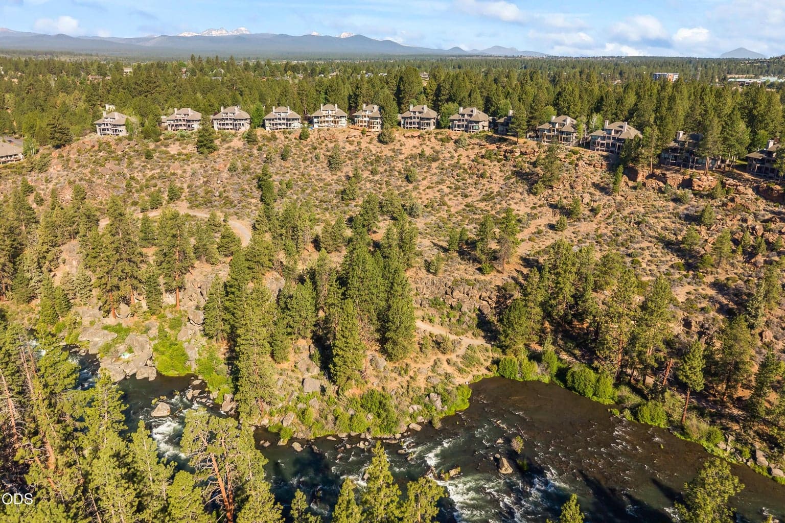 Canyon rim overlooking the Deschutes River