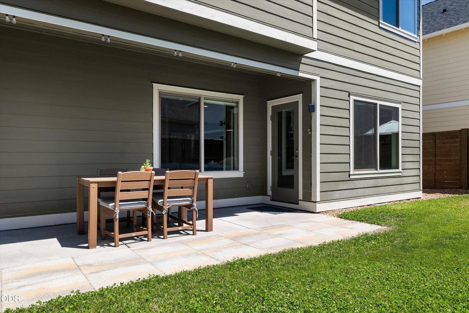 Covered patio