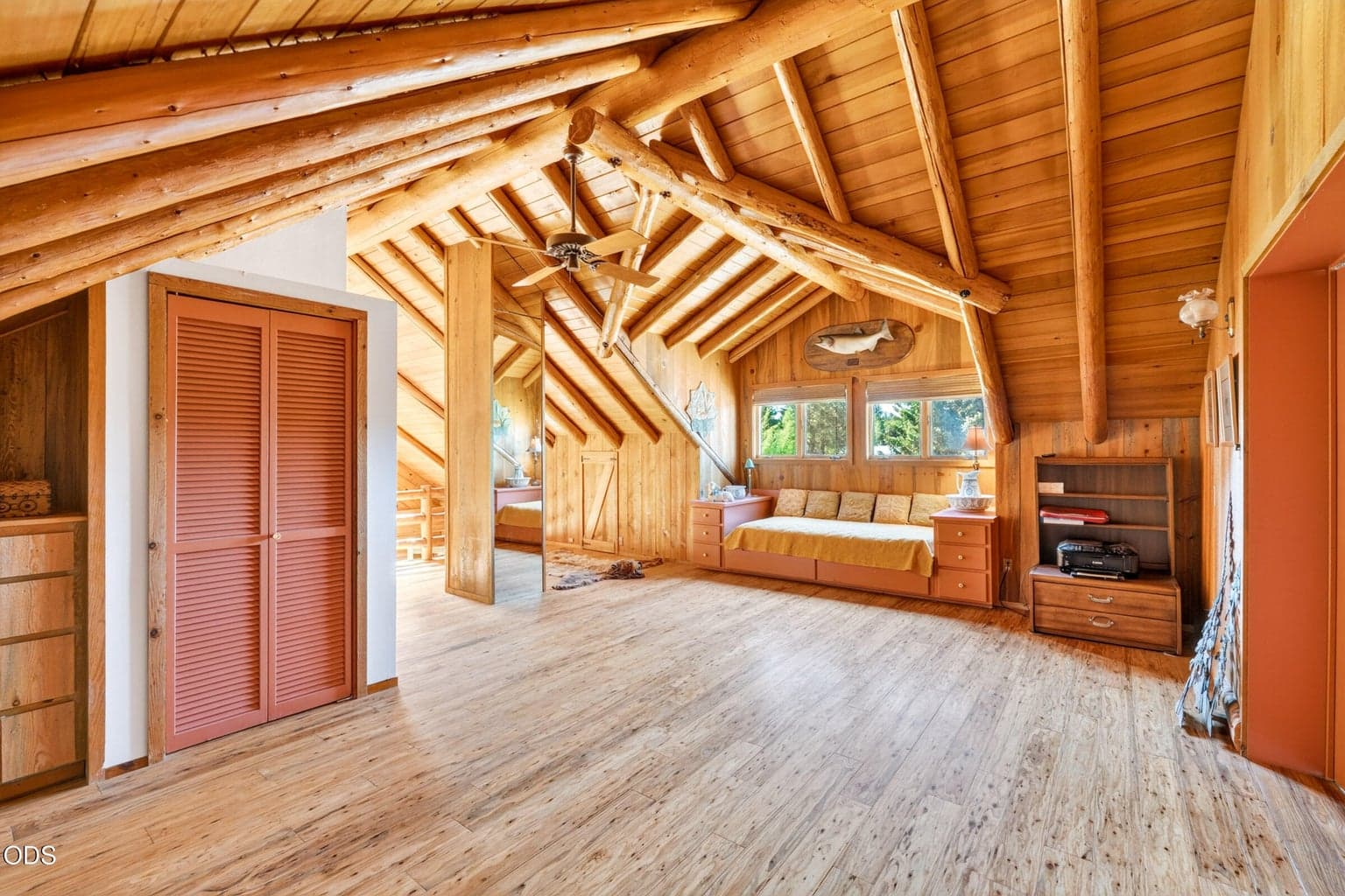 Upper level loft or family room